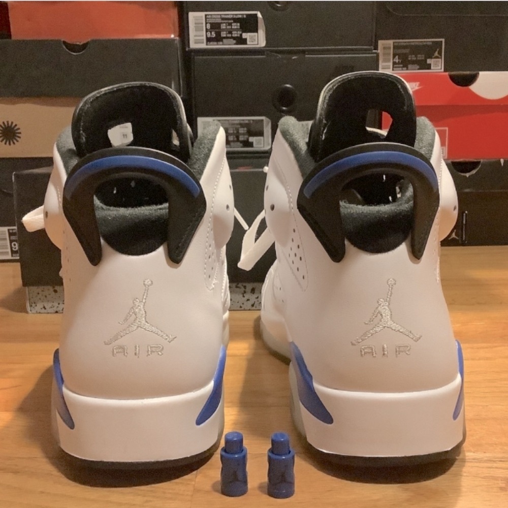Air Jordan 6 Retro Sport Blue 2014 Men’s Size 10 - Picture 6 of 10